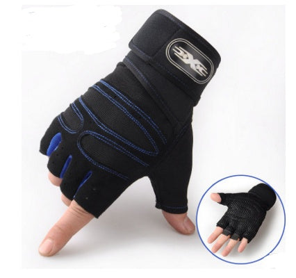 Half-Finger Breathable Cycling Gloves – Elastic Outdoor Riding Gear