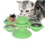 Cat Rotating Windmill Toy – Scratching, Itch Relief & Teeth Cleaning