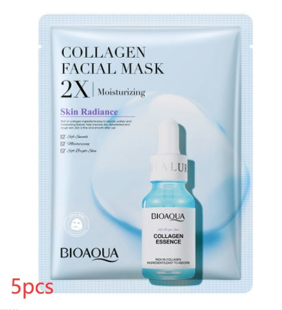 Collagen Face Mask – Moisturizing & Firming with Hyaluronic Acid