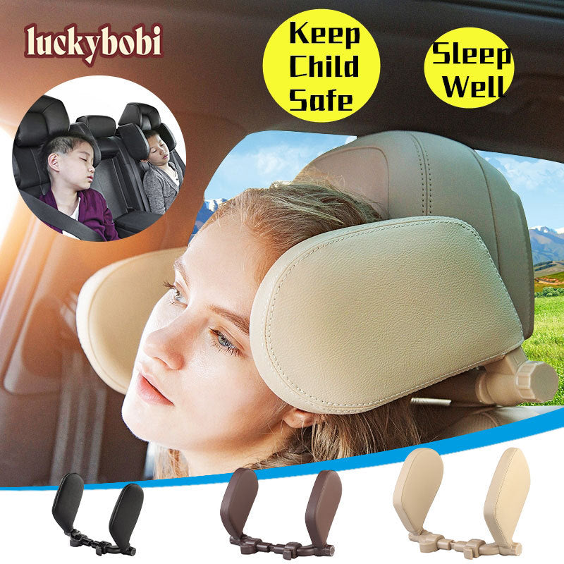 Car Seat Headrest Pillow – Neck Support for Kids & Adults, Travel Cushion