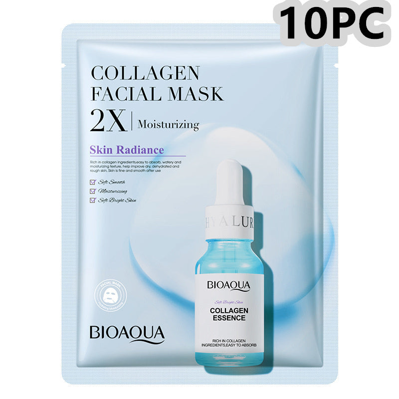 Collagen Face Mask – Moisturizing & Firming with Hyaluronic Acid