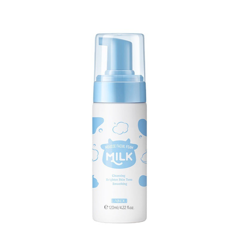 Milk Mousse Facial Foam - Gentle Cleanser for Bright, Smooth Skin.