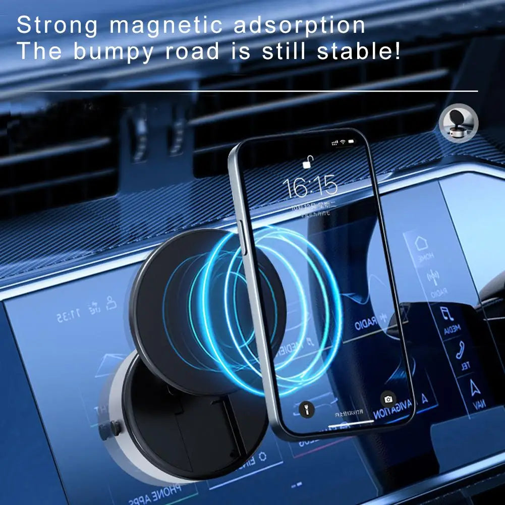 2024 New Magnetic Car Phone Holder – Suction Cup with 360° Rotation