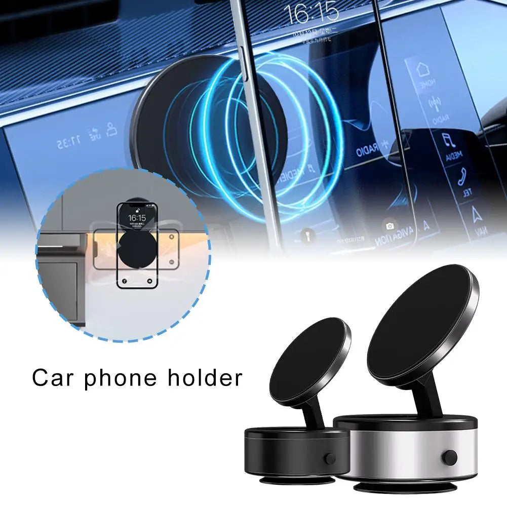 2024 New Magnetic Car Phone Holder – Suction Cup with 360° Rotation