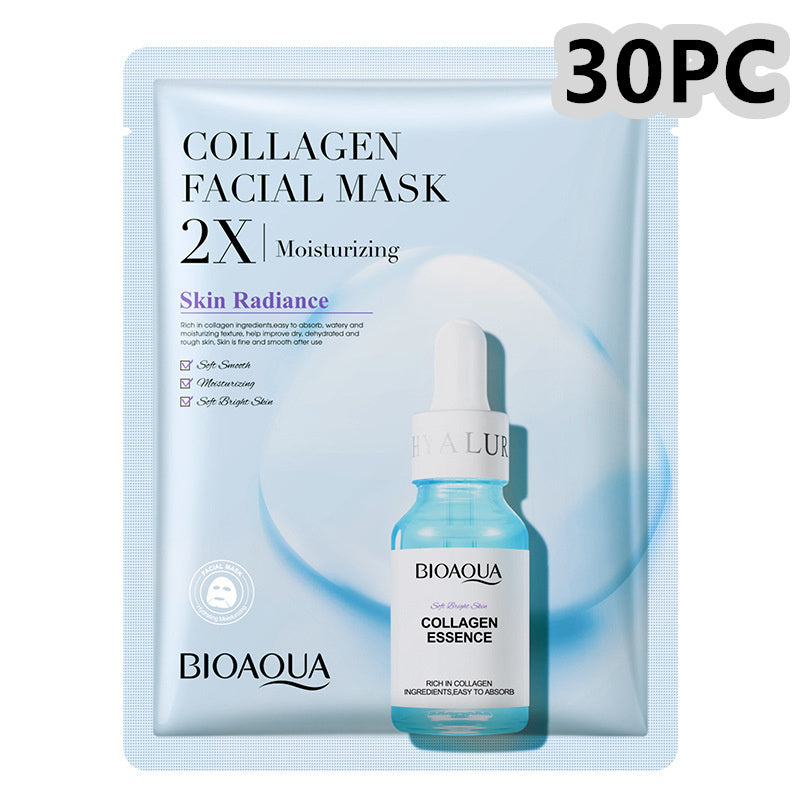 Collagen Face Mask – Moisturizing & Firming with Hyaluronic Acid