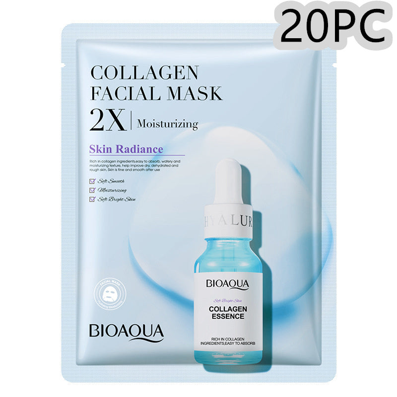 Collagen Face Mask – Moisturizing & Firming with Hyaluronic Acid