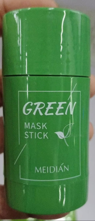 Green Tea Clay Stick Mask – Oil Control, Anti-Acne & Whitening