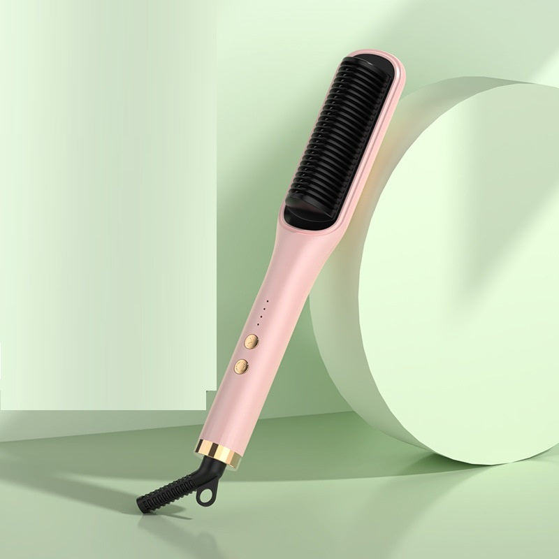 Anion Hair Care Electric Hair Curler & Straightener Comb